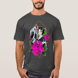 T-shirt Japonaise Samurai fille