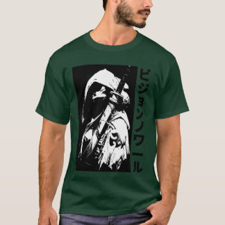 T-shirt Japonaise Samurai fille Ninja Hip hop Style urbain