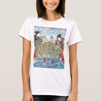 T-shirt Japonaises par Ide Tama River