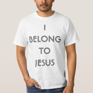 T-SHIRT J'APPARTIENS À JÉSUS