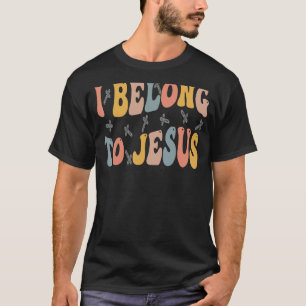 T-shirt J'Appartiens À Jésus Encourageant L'Amour Chrétien