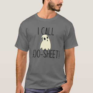 T-shirt J'APPELLE BOO-SHEET ! Drôle Halloween méme fantôme