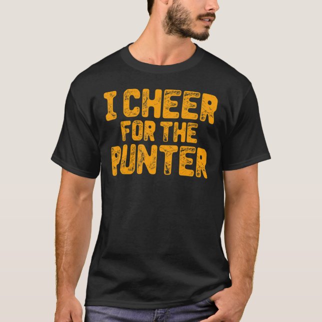 T-shirt J'applaudis pour The Punter 7 (Devant)