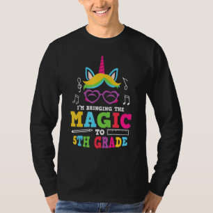 T-shirt J'Apporte La Magie À La 5E Année De Retour À L'Éco
