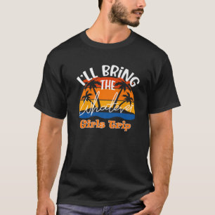 T-shirt J'Apporterai Le Voyage Quoi Que Ce Soit, Filles Dr