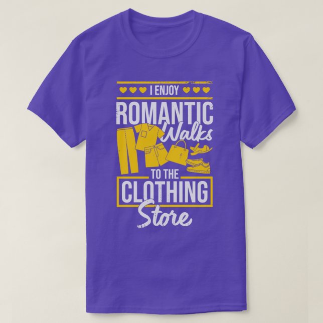 T-shirt J'Apprécie Les Promenades Romantiques Vers Le Maga (Design devant)