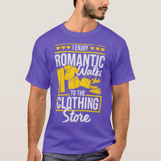 T-shirt J'Apprécie Les Promenades Romantiques Vers Le Maga