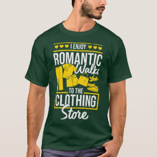 T-shirt J'Apprécie Les Promenades Romantiques Vers Le Maga
