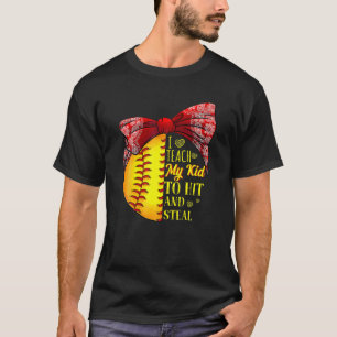 T-shirt J'Apprends À Mon Enfant À Frapper Et À Voler Le So