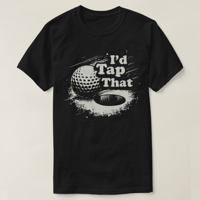 T-shirt J'Appuie Sur Ce Golf (Design devant)