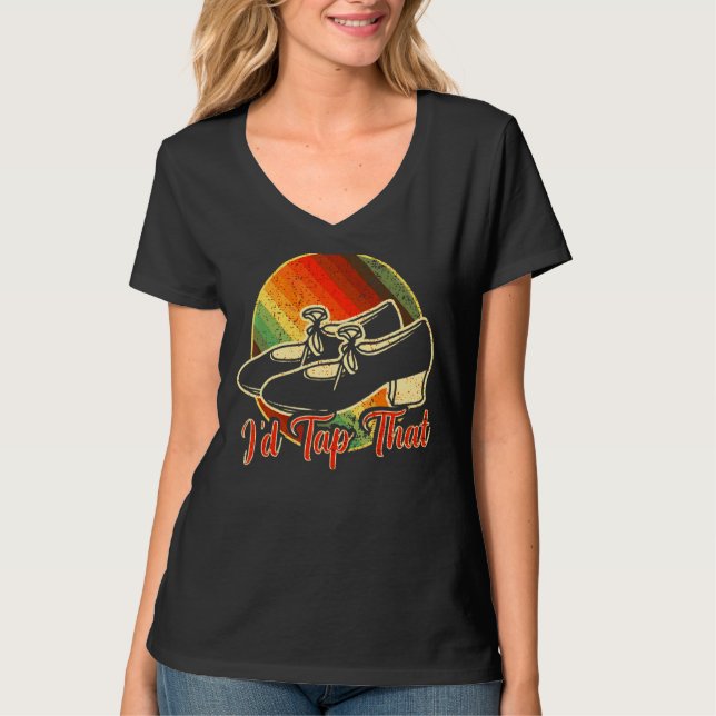 T-shirt J'Appuierais Cette Danse Du Robinet 8 (Devant)