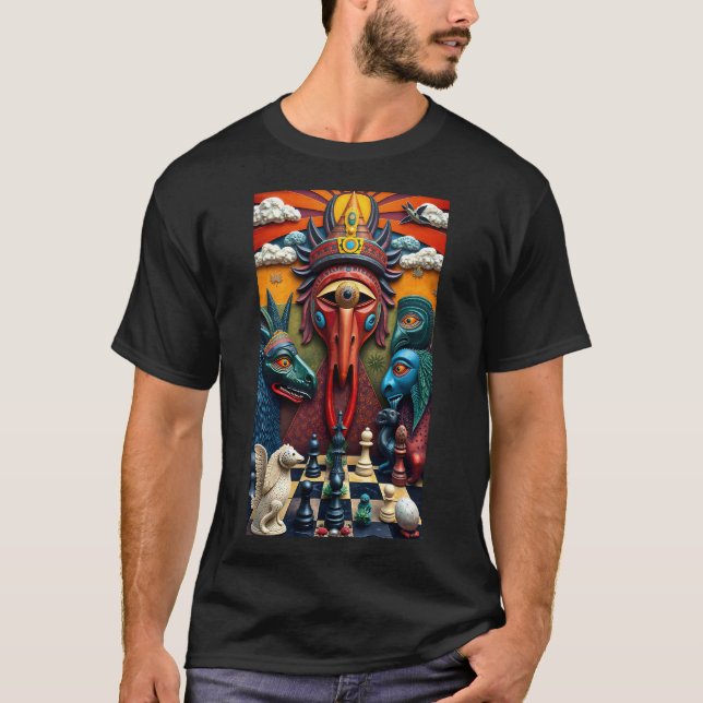 T-shirt jaque mate  (Devant)