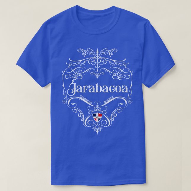 T-shirt Jarabacoa Design Vintage 1 (Design devant)