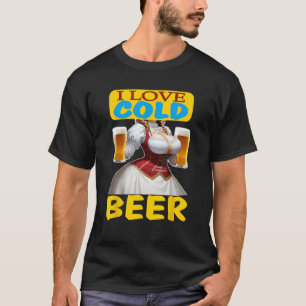 T-shirt Jardin à bière Chapiteau à bière Costume d'Oktober
