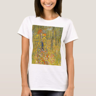 T-shirt Jardin agricole Gustav Klimt avec Crucifix