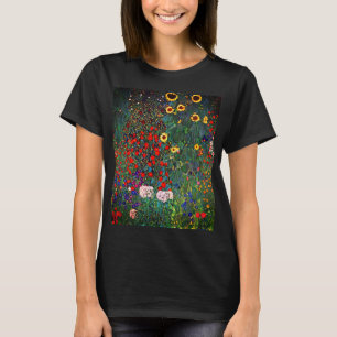 T-shirt Jardin aux fleurs Gustav Klimt