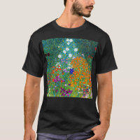 Jardin aux fleurs Gustav Klimt 