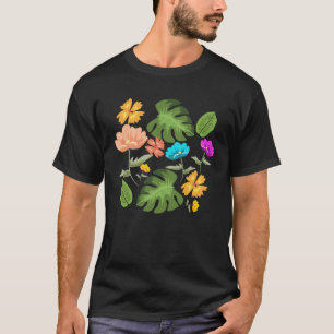 T-shirt Jardin botanique fleur plante horticulture MP