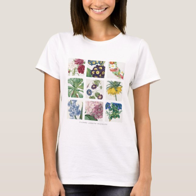 T-shirt Jardin botanique Redoute  (Devant)