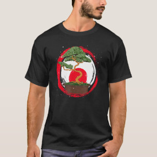 T-shirt Jardin bouddhiste Culture japonaise Japon Bonsai T