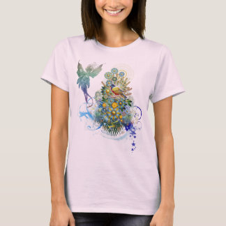 T-shirt Jardin céleste