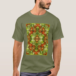 T-shirt Jardin Cherry Tomates Nature Abstraite