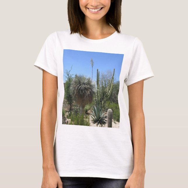 T-shirt Jardin de Cactus (Devant)