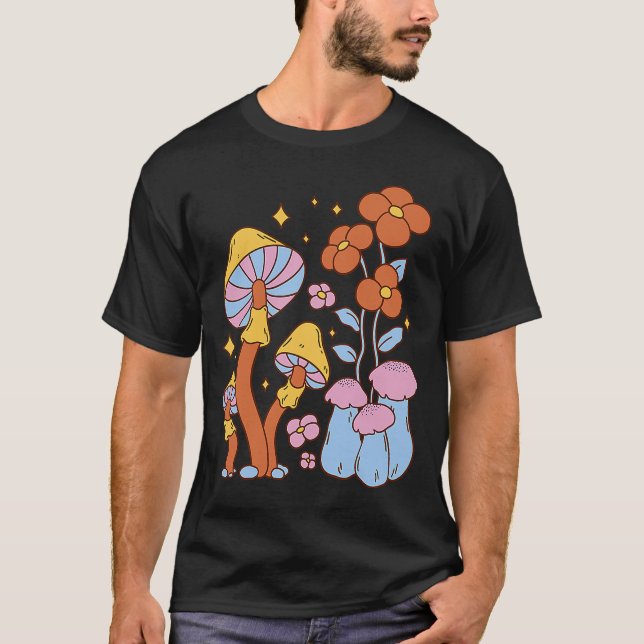 T-shirt Jardin de champignons fée (Devant)