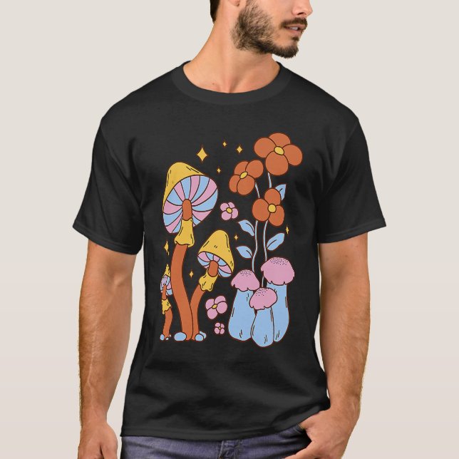 T-shirt Jardin de Champignons Fées (Devant)