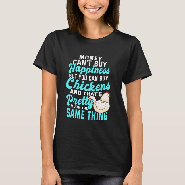 T-shirt Jardin de coq de poulet (Devant)