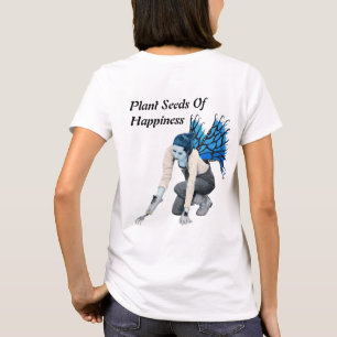 T-shirt Jardin de fées foncées Jardinage Imaginaire chemis