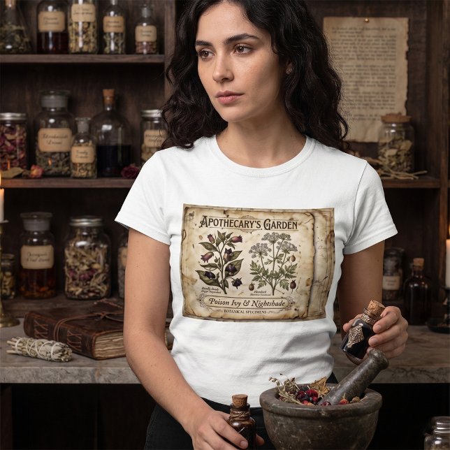 T-shirt Jardin de l'apothicaire Belladone (Créateur téléchargé)