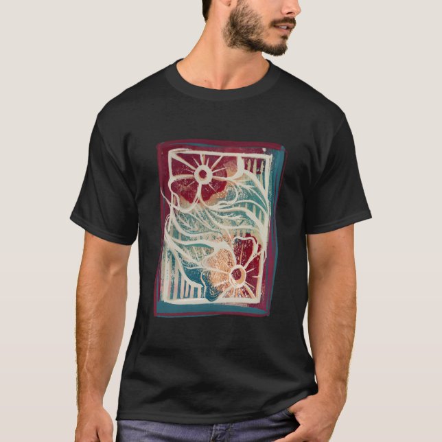 T-shirt Jardin de marguerites (Devant)