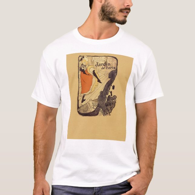 T-shirt Jardin de Paris - Toulouse-Lautrec (Devant)