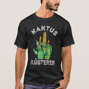 T-shirt Jardin de plantes succulentes Cactus Whisper Cactu