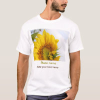 Jardin de tournesol jaune ajouter photo nom du tex