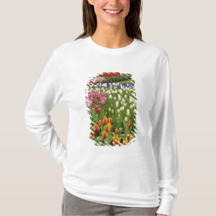 T-shirt Jardin de Tulip et d'Hyacinth, jardins de Keukenho