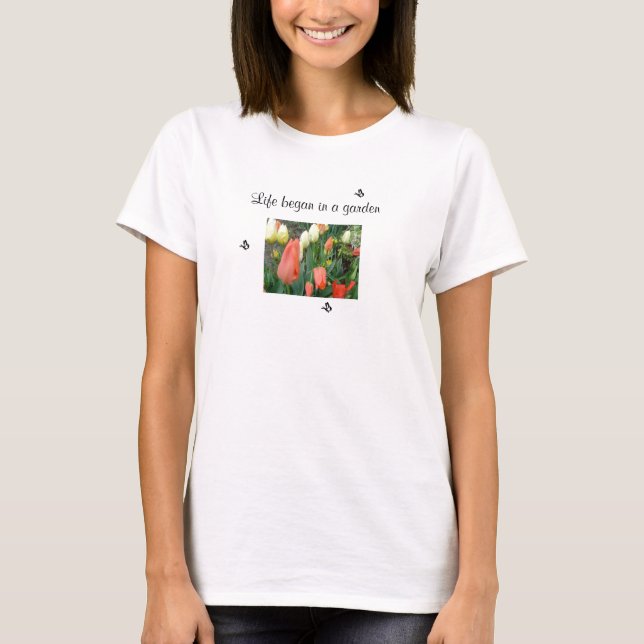 T-shirt Jardin de Tulipes (Devant)