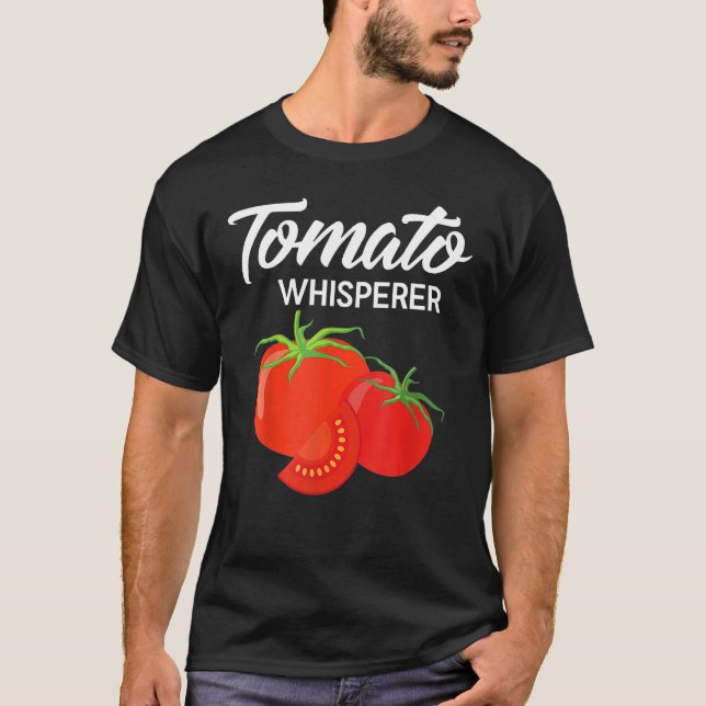 T-shirt Jardin de Whisperer Tomate (Devant)