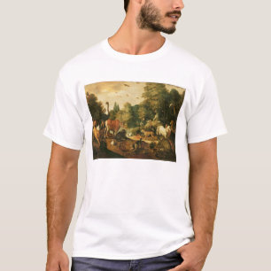 T-shirt Jardin d'Éden (huile sur la toile)