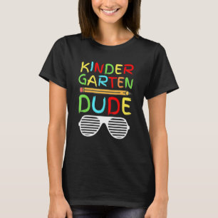 T-shirt Jardin d'enfants    DudePencil Couleurs de l'école