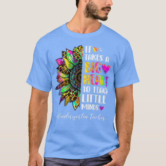 T-shirt Jardin D'Enfants Enseignant Il Prend Une Forme De 