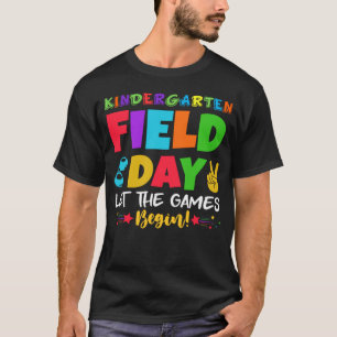 T-shirt jardin d'enfants Field Day Fun Day School Rainbow