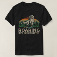 Jardin D'Enfants Gravants Dinosaure T Rex Retour À