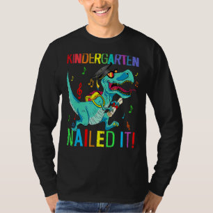 T-shirt Jardin D'Enfants L'A Cloué Dinosaur Rex Dernier Jo