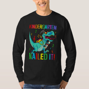 T-shirt Jardin D'Enfants L'A Cloué Dinosaur Rex Dernier Jo