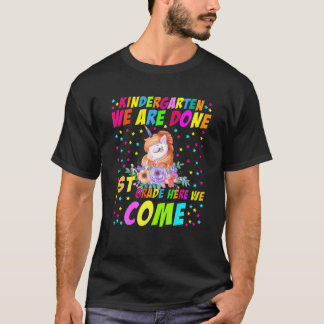 T-shirt Jardin D'Enfants Nous Avons Terminé 1Ème Année Nou
