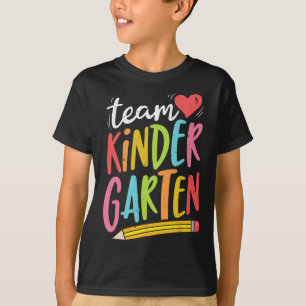 T-shirt Jardin D'Enfants Professeur Étudiant S'Amuser Reto