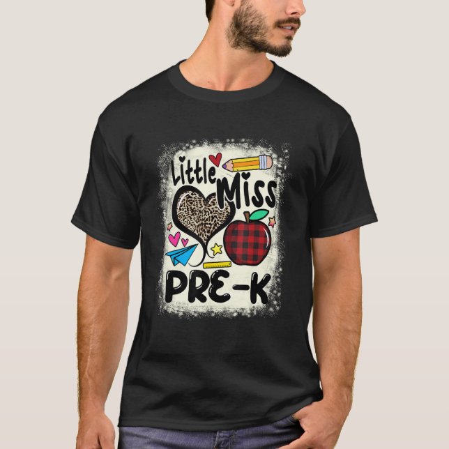 T-shirt Jardin D'Enfants Professeur Rainbow Premier Jour D (Devant)