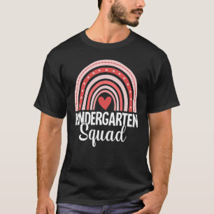 T-shirt Jardin d'enfants Rainbow Happy First Day Team Kind